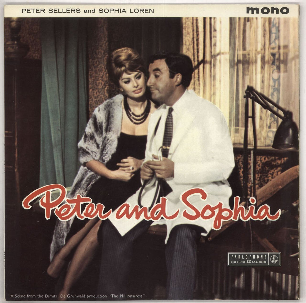 Peter Sellers Peter And Sophia UK vinyl LP album (LP record) PMC1131