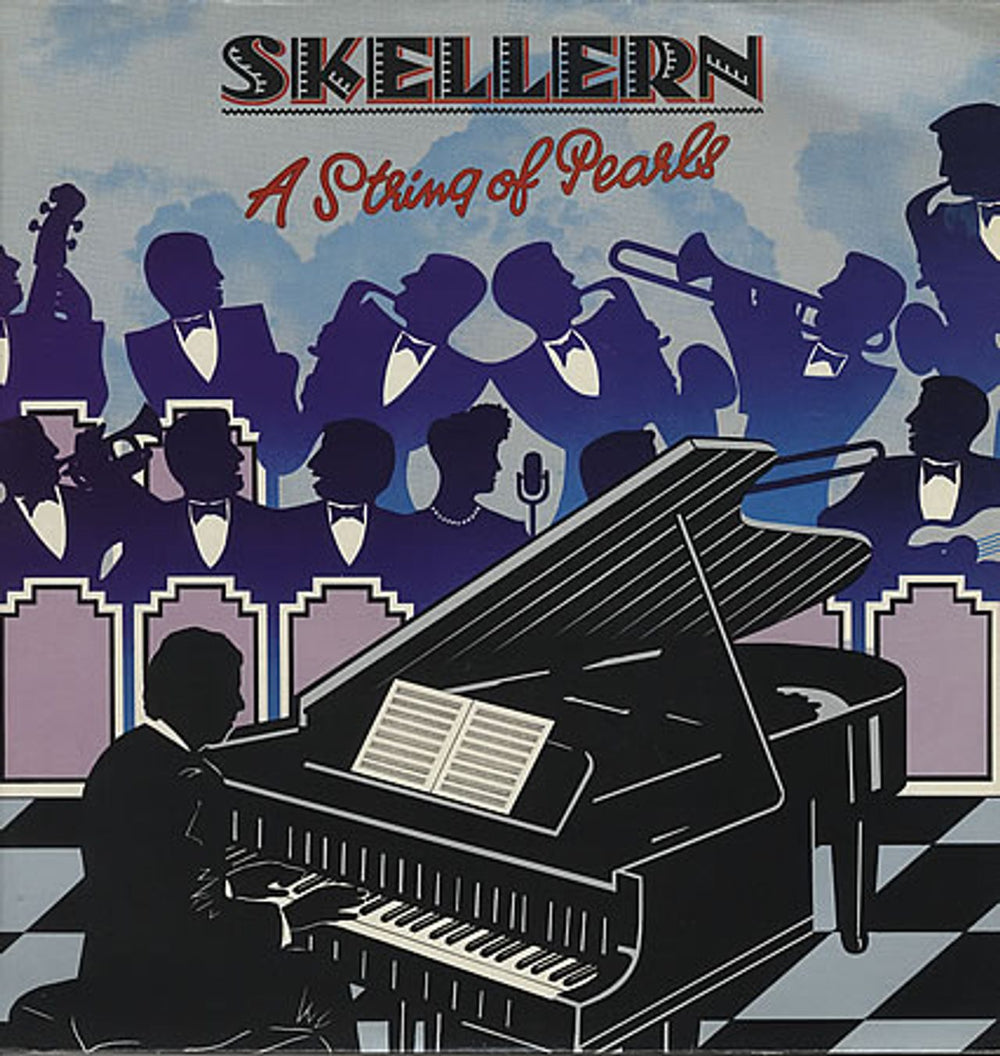 Peter Skellern A String Of Pearls UK vinyl LP album (LP record) MERL10