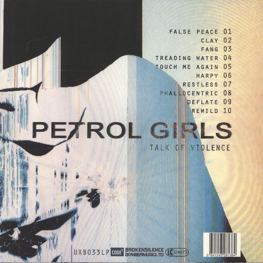 Petrol Girls Talk Of Violence - 180g Blue Vinyl UK vinyl LP album (LP record) 641243281384