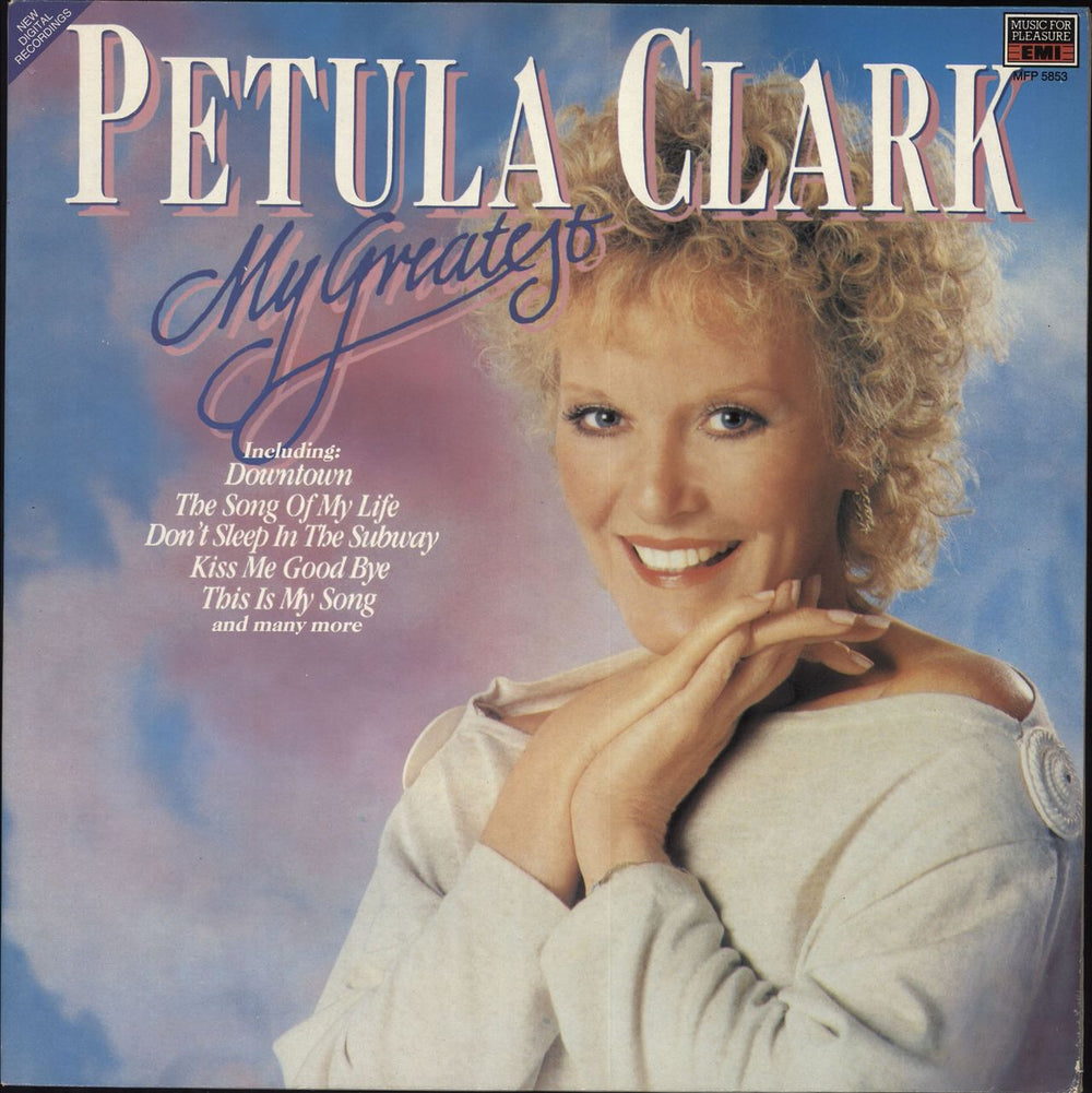 Petula Clark My Greatest UK vinyl LP album (LP record) MFP5853