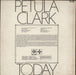 Petula Clark Today UK vinyl LP album (LP record)