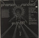 Pharoah Sanders Pharaoh Sanders Quintet UK vinyl LP album (LP record)