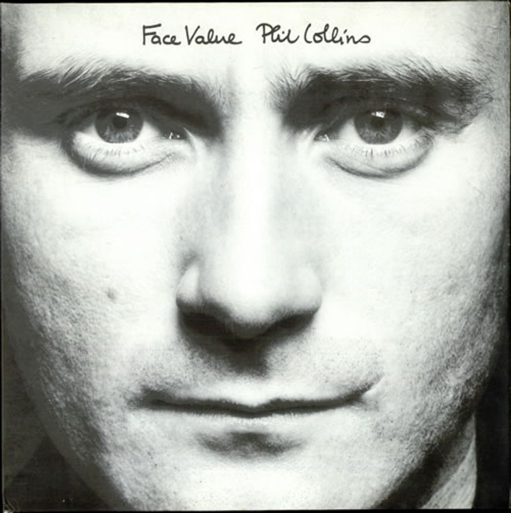 Phil Collins Face Value UK vinyl LP album (LP record) V2185