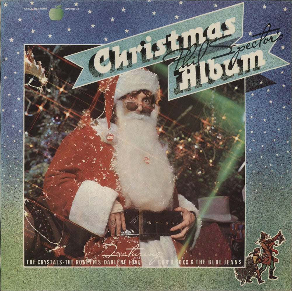 Phil Spector Phil Spector's Christmas Album UK vinyl LP album (LP record) APCOR24