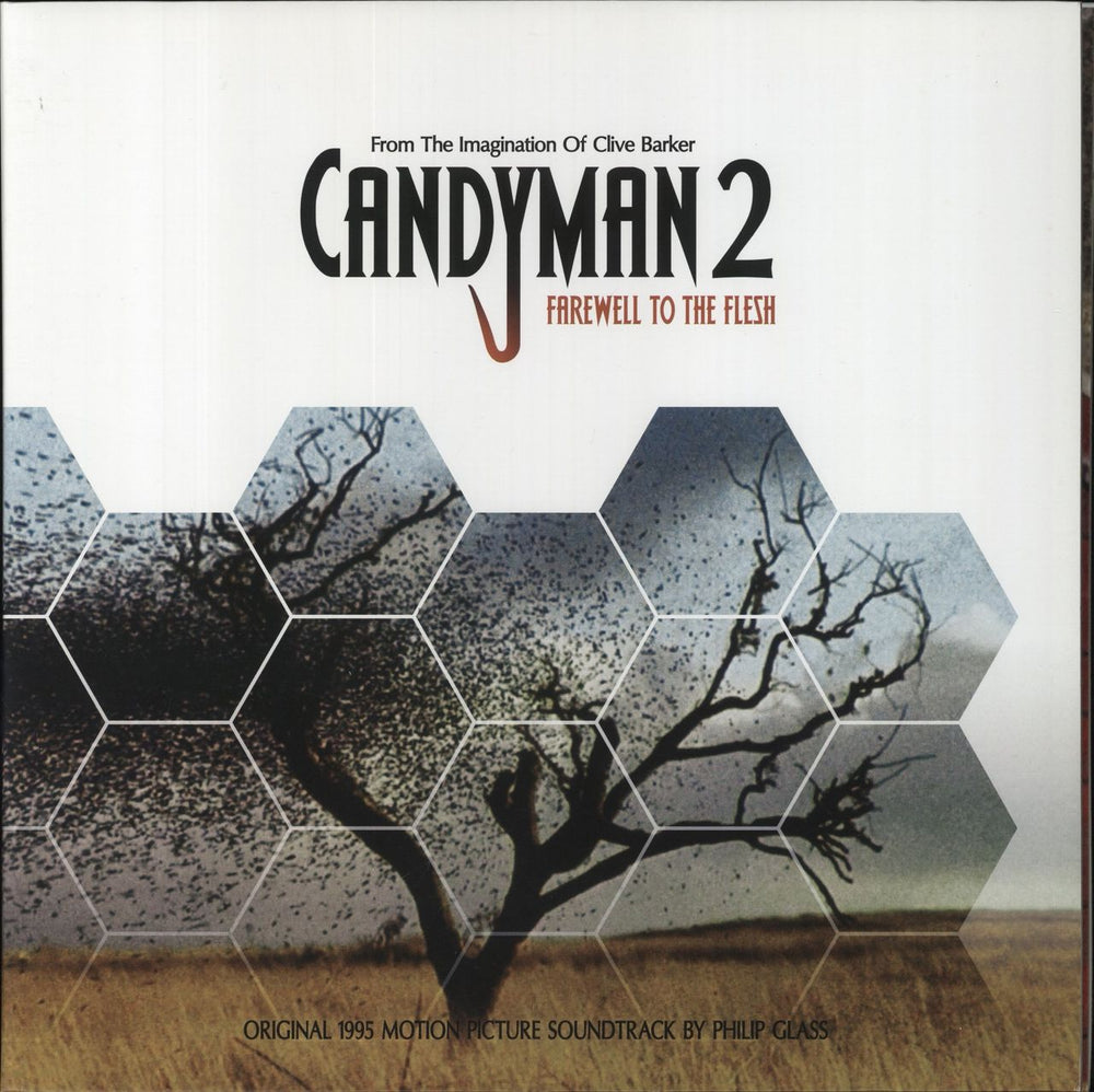 Philip Glass Candyman 2: Farewell To The Flesh - Silver and Yellow Split Vinyl US vinyl LP album (LP record) OWS10