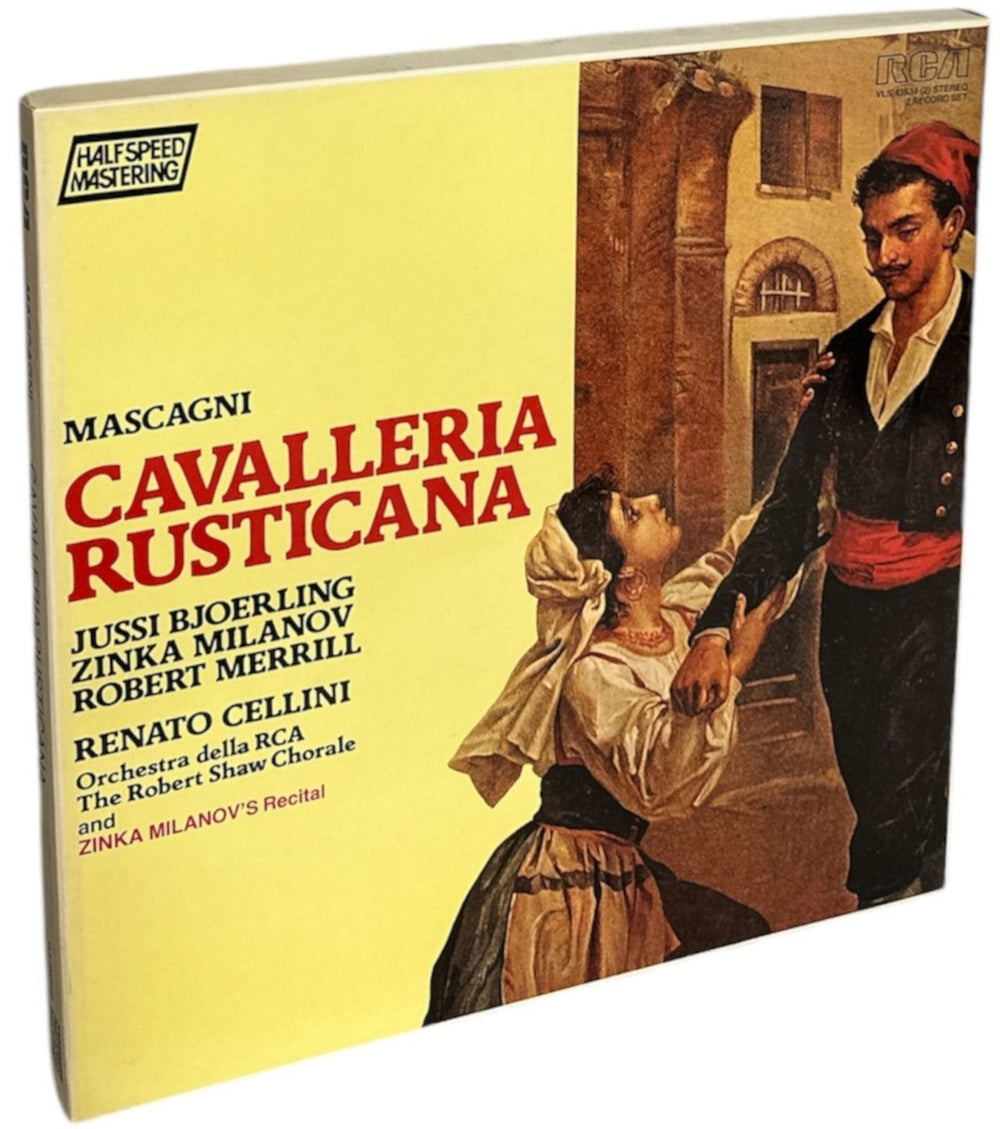 Pietro Mascagni Cavalleria Rusticana Italian Vinyl Box Set VLS43534