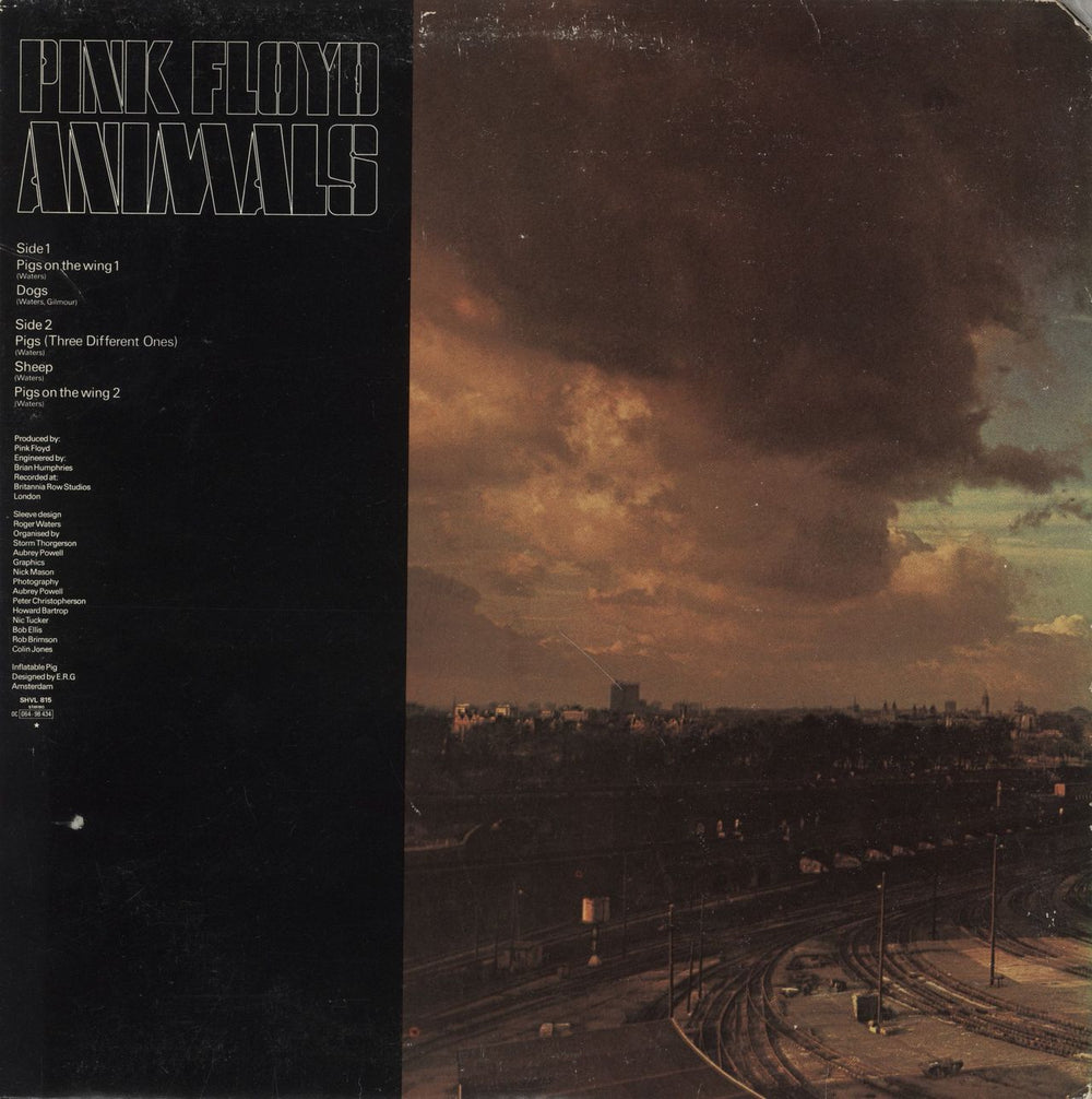 Pink Floyd Animals - 1st - A2/B2 - VG - Deletion Cut UK vinyl LP album (LP record)