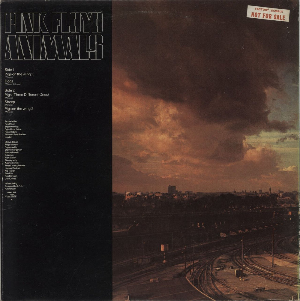 Pink Floyd Animals - Factory Sample UK vinyl LP album (LP record)