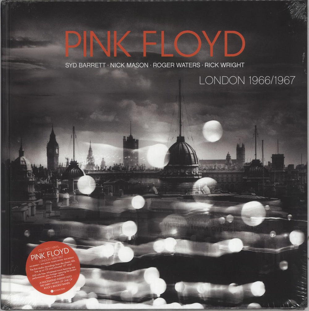 Pink Floyd London 1966/1967 + CD & DVD - Sealed UK 10" vinyl single (10 inch record) KSCOPE526