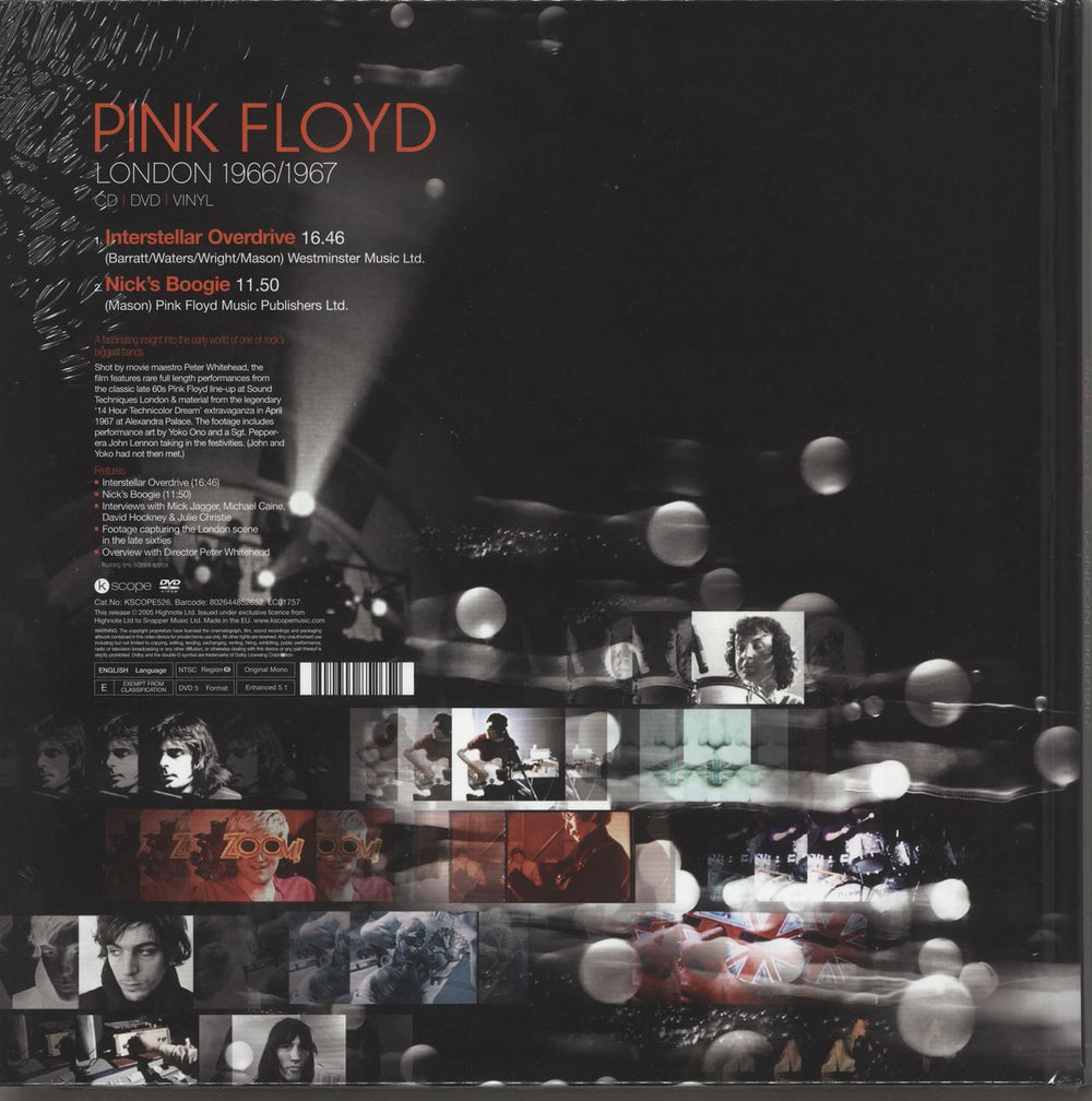 Pink Floyd London 1966/1967 + CD & DVD - Sealed UK 10" vinyl single (10 inch record) PIN10LO709882