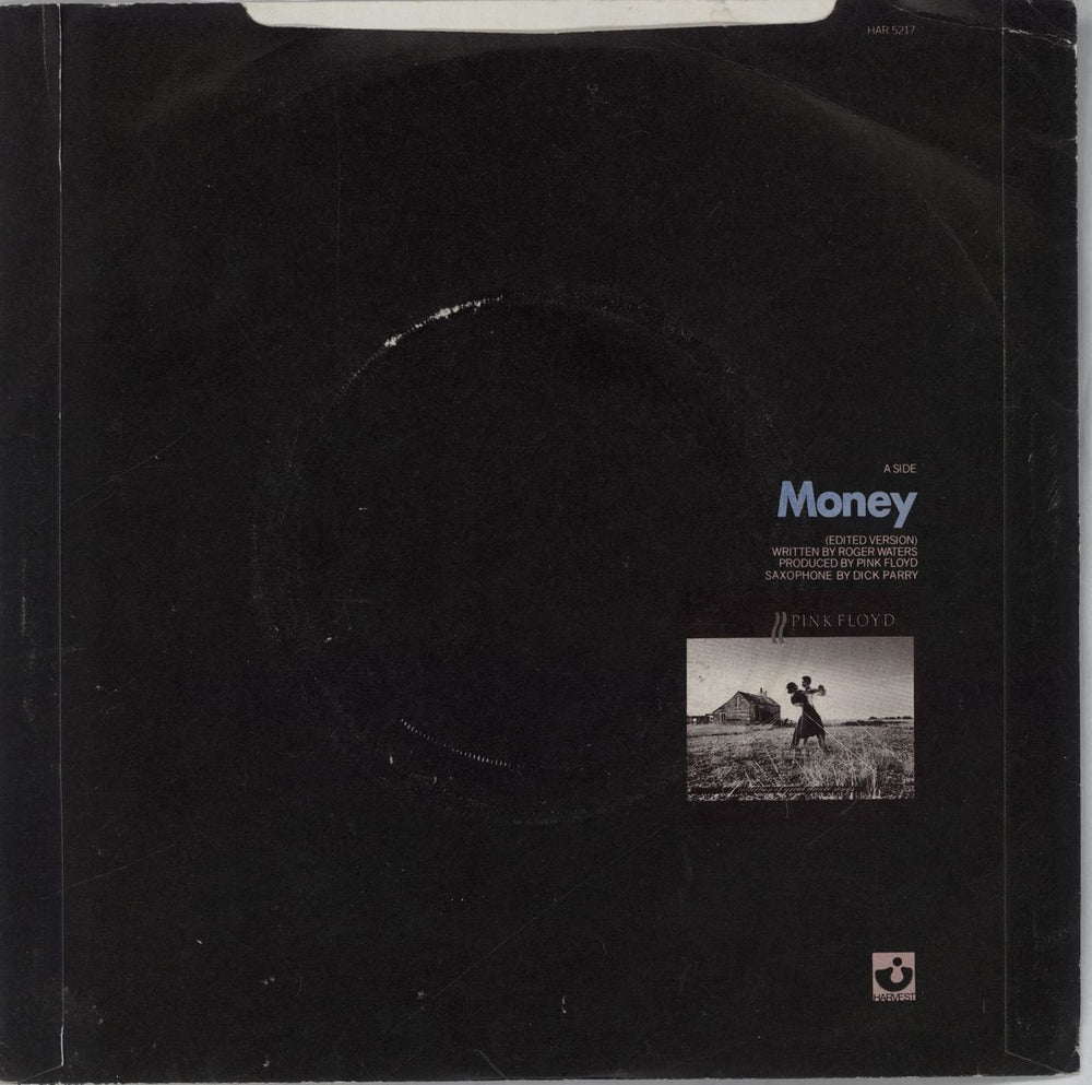 Pink Floyd Money - Single Sided UK Promo 7" vinyl single (7 inch record / 45) PIN07MO74041