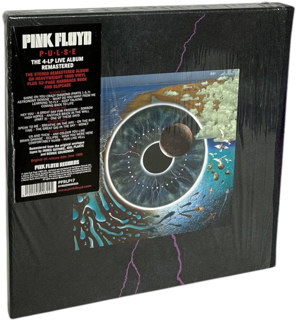 Pink Floyd Pulse - Remastered UK Vinyl Box Set PFRLP17