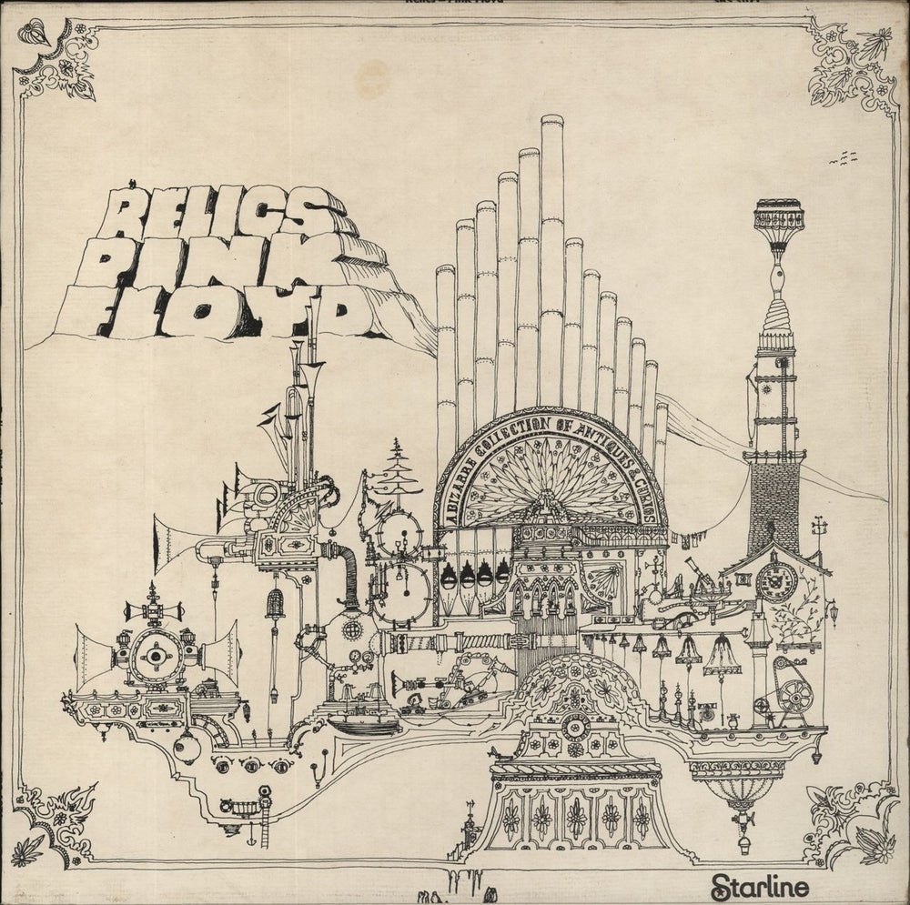 Pink Floyd Relics - 2nd - EX UK vinyl LP album (LP record) SRS5071