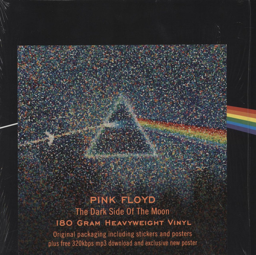 Pink Floyd The Dark Side Of The Moon - 180g + Shrink UK vinyl LP album (LP record) 5099902987613