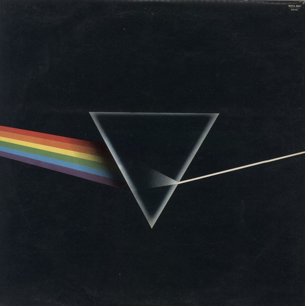 Pink Floyd The Dark Side Of The Moon - 1st Stickered - Complete - VG UK vinyl LP album (LP record)