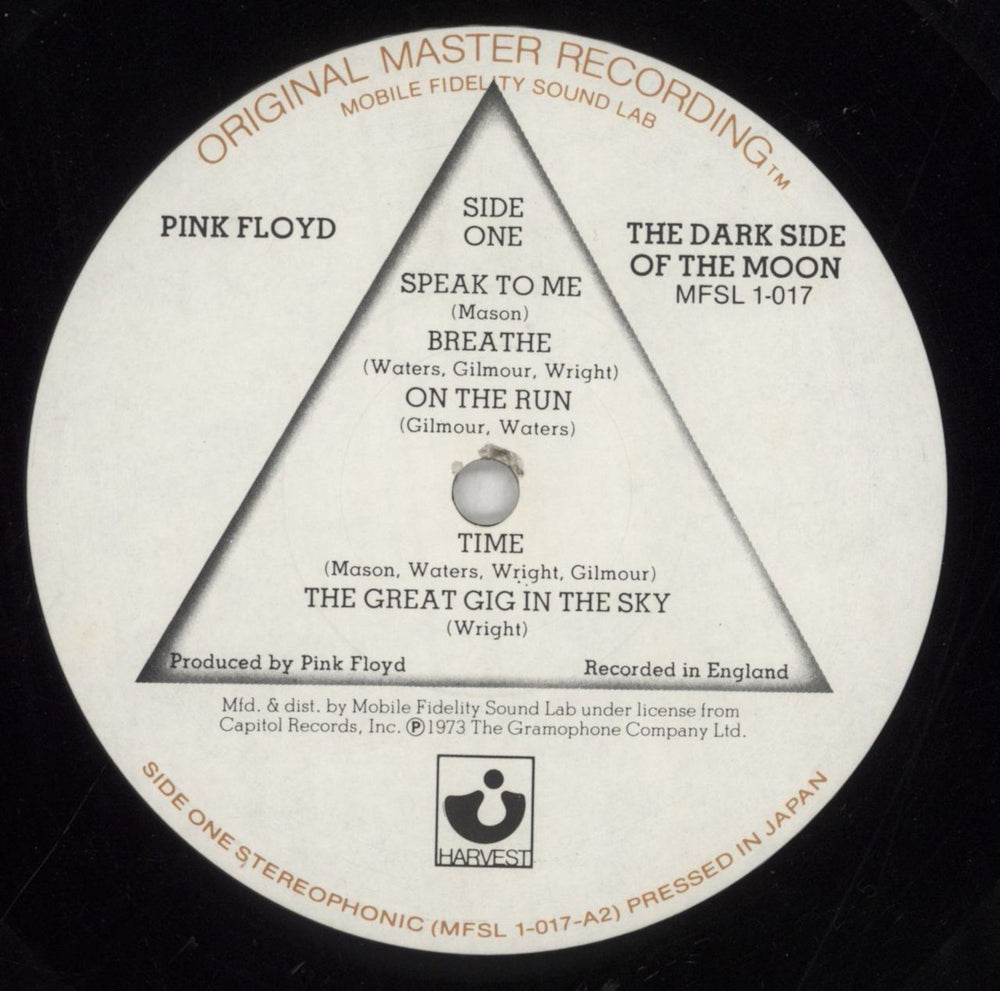 Pink Floyd The Dark Side Of The Moon - 2nd - EX US vinyl LP album (LP record) PINLPTH850323