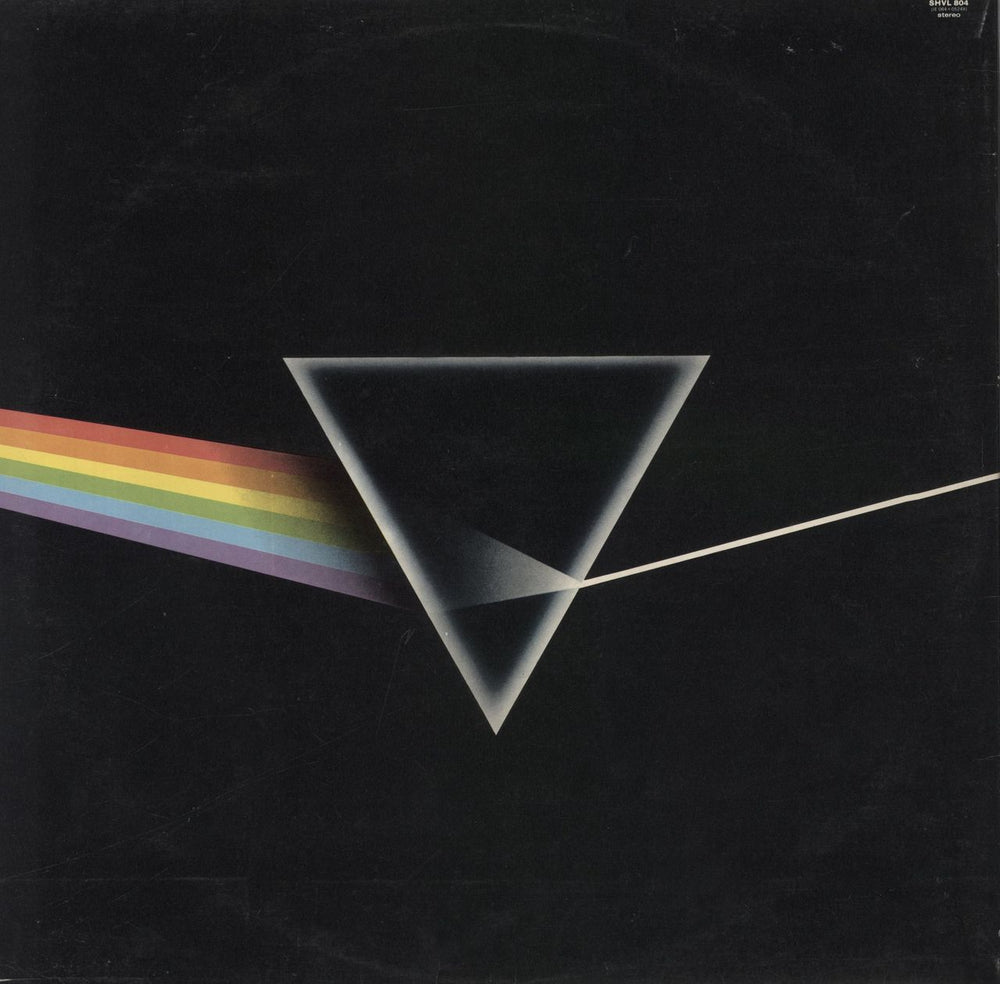 Pink Floyd The Dark Side Of The Moon - 5th - Complete Stickered - EX UK vinyl LP album (LP record)