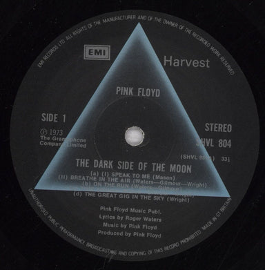 Pink Floyd The Dark Side Of The Moon - 5th - Complete - VG UK