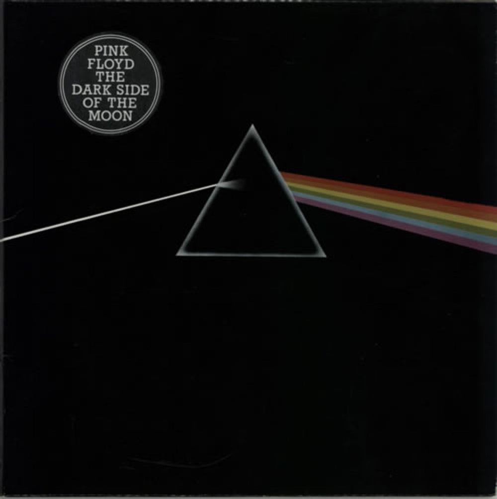 Pink Floyd The Dark Side Of The Moon - 7th + Posters UK vinyl LP album (LP record) SHVL804