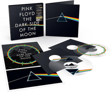 Pink Floyd The Dark Side Of The Moon - UV Printed Art On Clear Vinyl - Sealed UK 2-LP vinyl record set (Double LP Album) PFR50UVLP