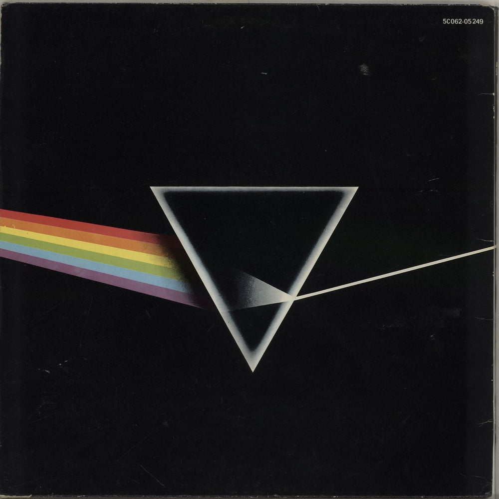 Pink Floyd The Dark Side Of The Moon - White Vinyl Dutch vinyl LP album (LP record)