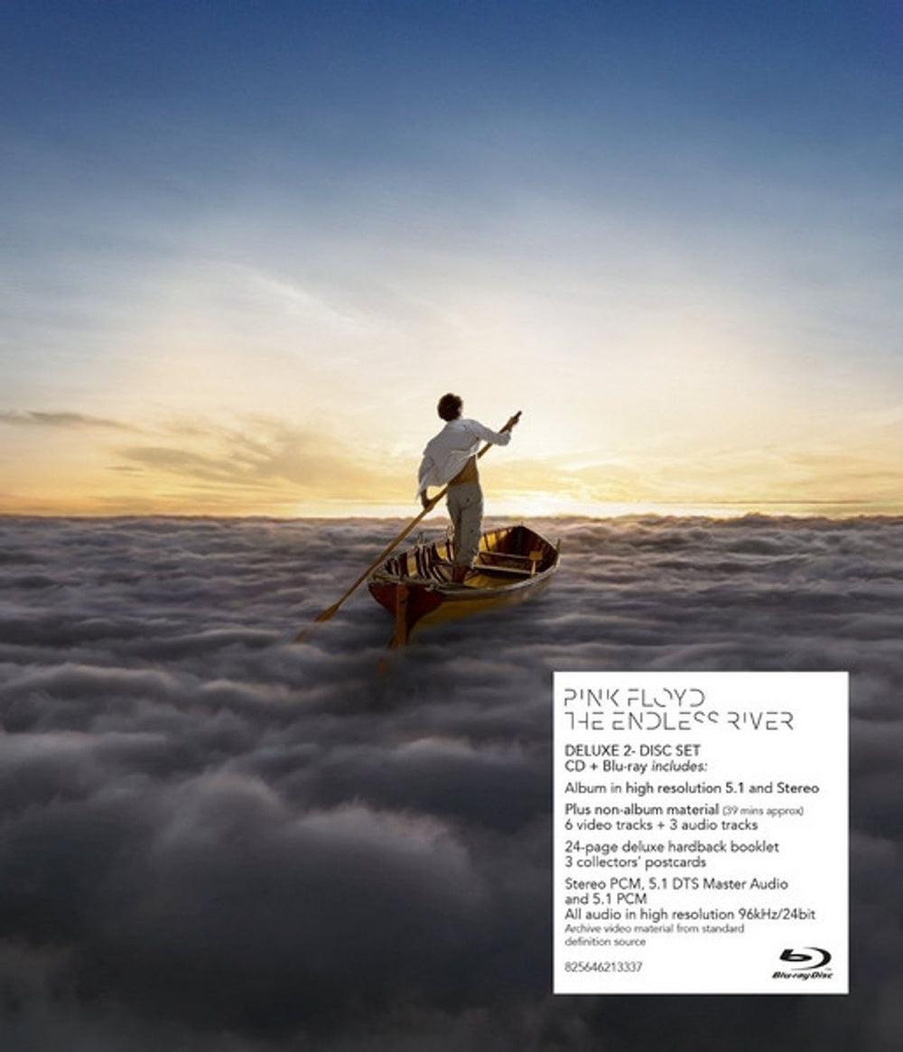 Pink Floyd The Endless River - Deluxe Edition 5.1 DTS - Sealed UK CD Album Box Set 825646213337