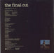 Pink Floyd The Final Cut - 1st - Stickered - EX UK vinyl LP album (LP record) SHPF1983