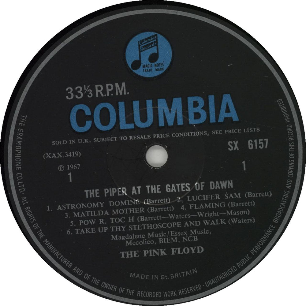 Pink Floyd The Piper At The Gates Of Dawn - 1st (b) - G UK vinyl LP album (LP record) PINLPTH580654