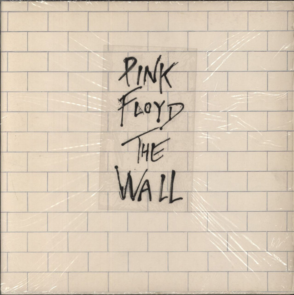 Pink Floyd The Wall - 1st + Sticker & Shrink UK 2-LP vinyl record set (Double LP Album) SHDW411