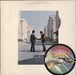 Pink Floyd Wish You Were Here - 2nd + Postcard & Sticker UK vinyl LP album (LP record) SHVL814