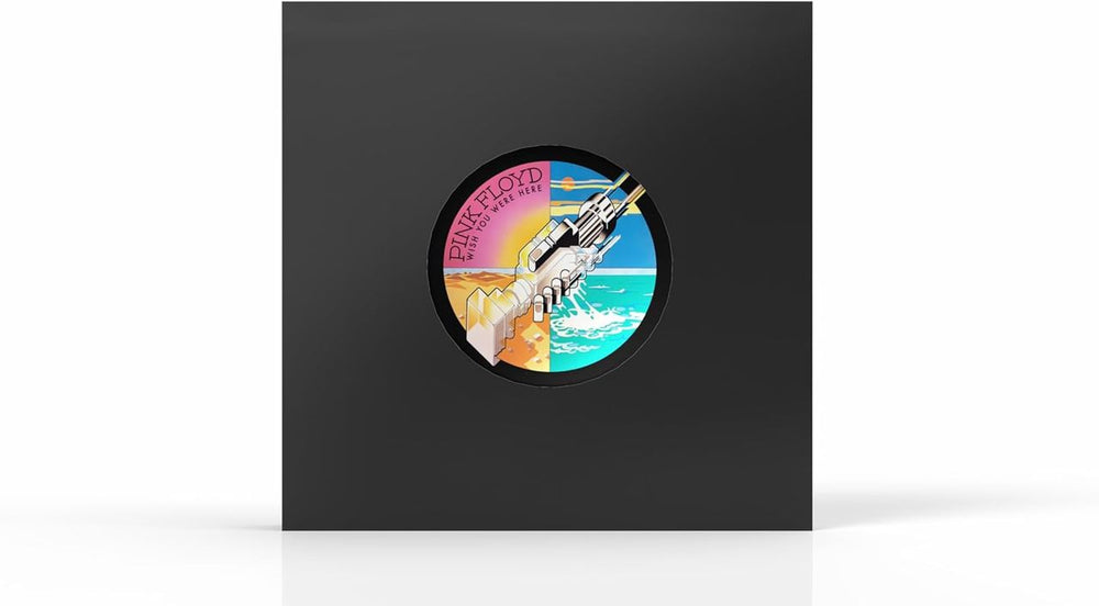 Pink Floyd Wish You Were Here (50th Anniversary) - Deluxe Edition 4LP Clear Vinyl + Blu-Ray Disc - Sealed UK Vinyl Box Set 198028767415