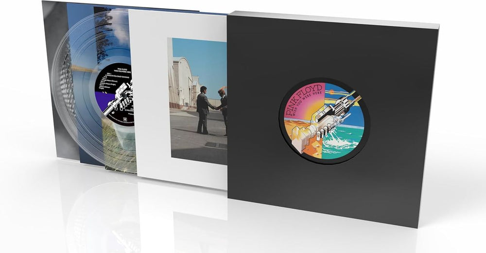 Pink Floyd Wish You Were Here (50th Anniversary) - Deluxe Edition 4LP Clear Vinyl + Blu-Ray Disc - Sealed UK Vinyl Box Set PINVXWI881002