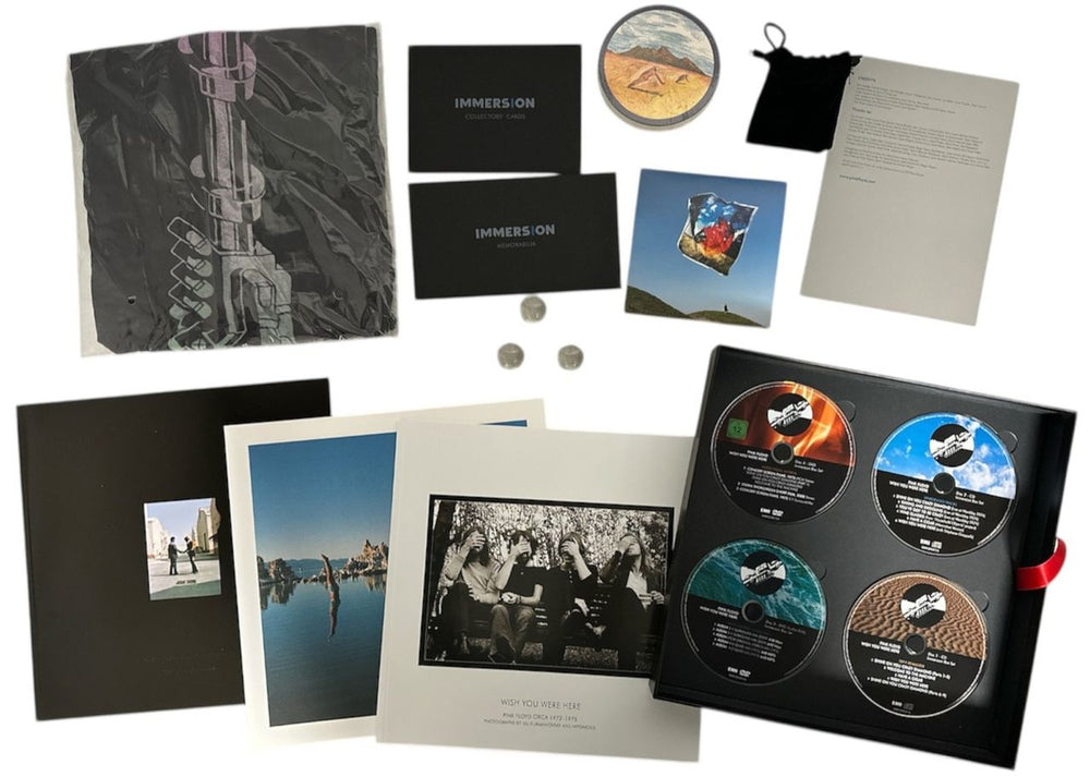 Pink Floyd Wish You Were Here - Immersion Box - French Hype-Sticker European box set PINBXWI866539