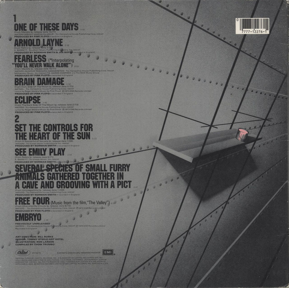 Pink Floyd Works - EX US vinyl LP album (LP record) 077771227615