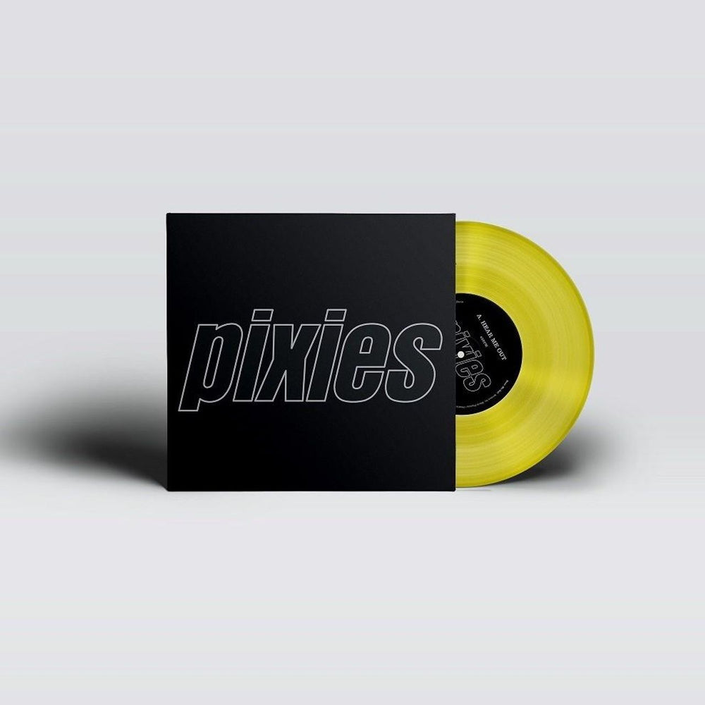 Pixies Hear Me Out - Yellow Vinyl - Sealed UK 12" vinyl single (12 inch record / Maxi-single) 4050538606324