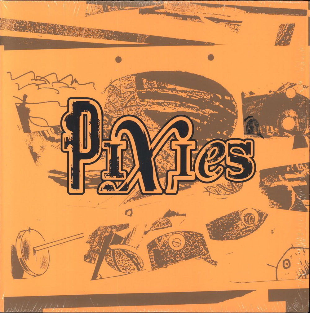 Pixies Indie Cindy - 180gm Orange Vinyl French 2-LP vinyl record set (Double LP Album) PM006DLP