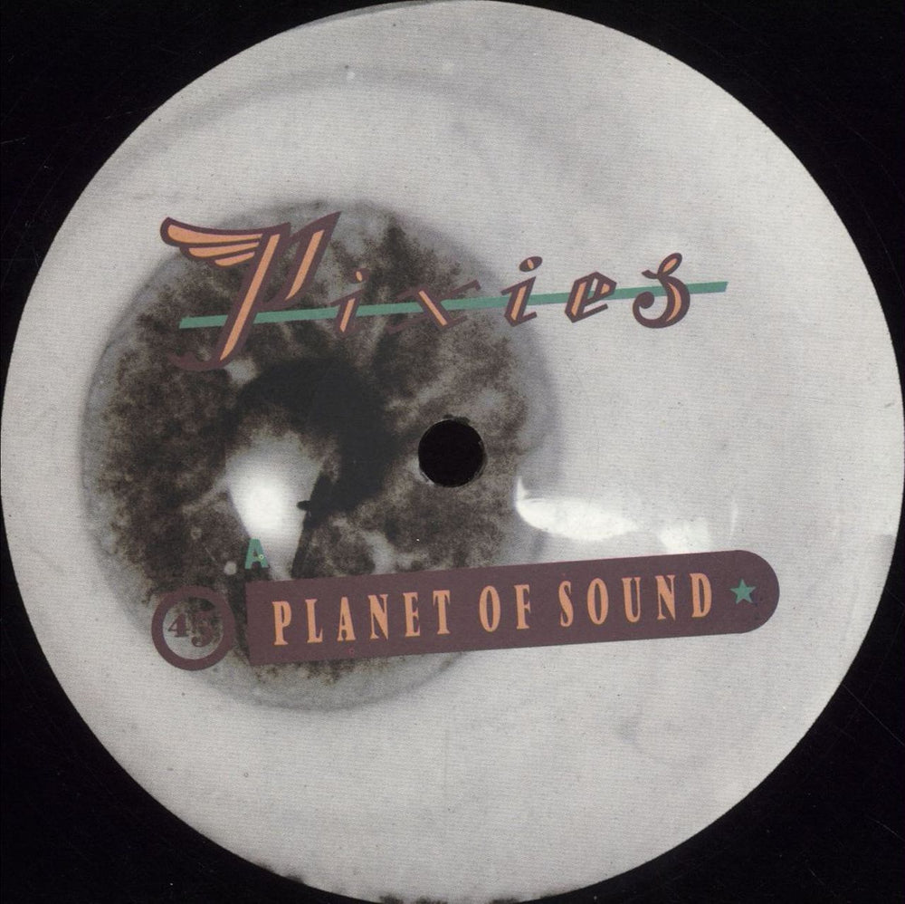 Pixies Planet Of Sound + Press Sheet UK Promo 12" vinyl single (12 inch record / Maxi-single) BAD1008