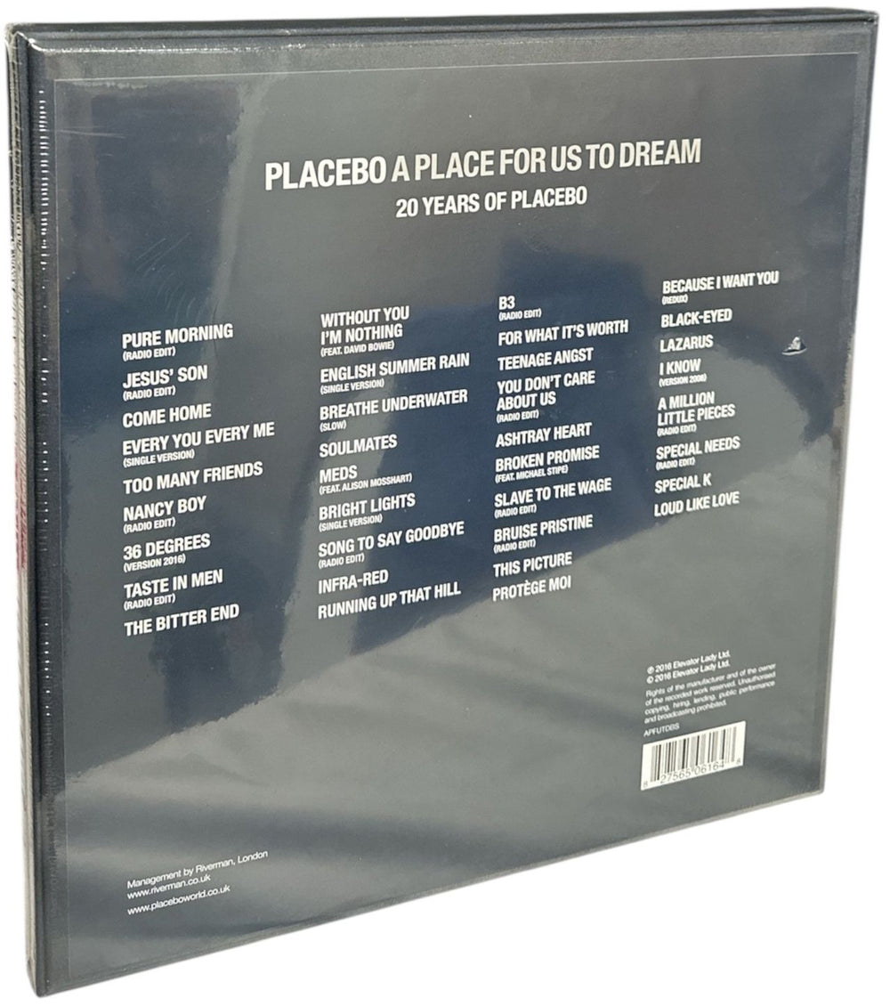 Placebo A Place For Us To Dream - Black Vinyl - Sealed UK Vinyl Box Set 827565061648