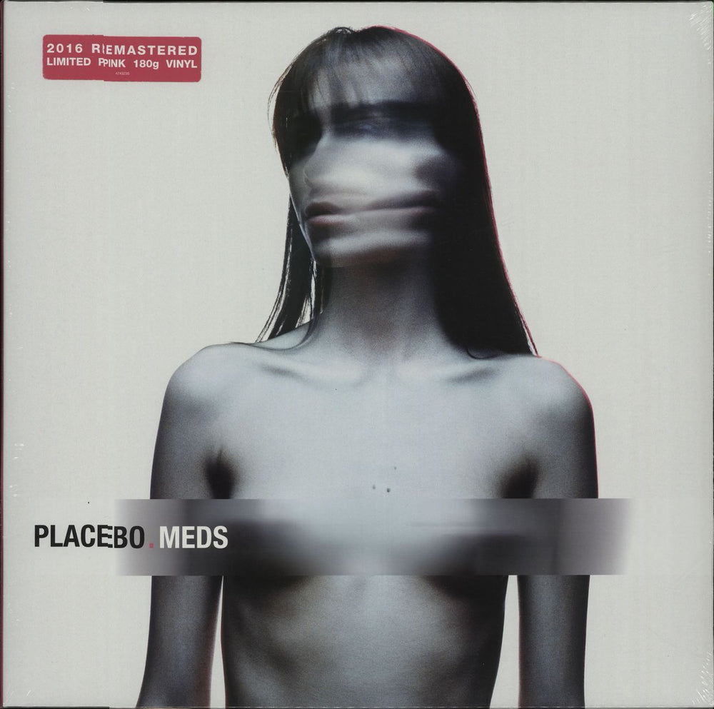 Placebo Meds - 180gram Pink Vinyl + Sealed UK vinyl LP album (LP record) 4743235