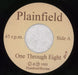 Plainfield One Through Eight / PCP Headquarters US 7" vinyl single (7 inch record / 45) 65I07ON841214