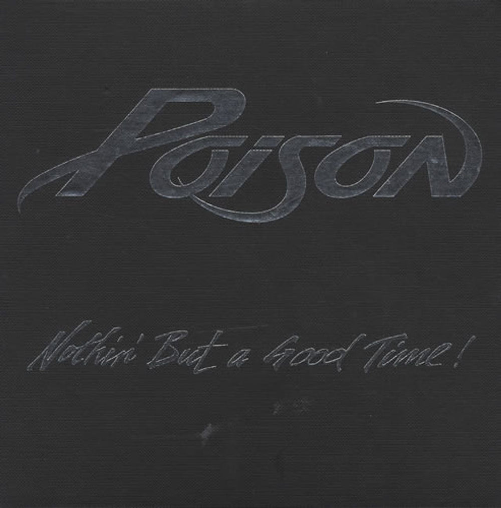 Poison Nothin' But A Good Time - Box + Postcards UK 7" single box set CLX539