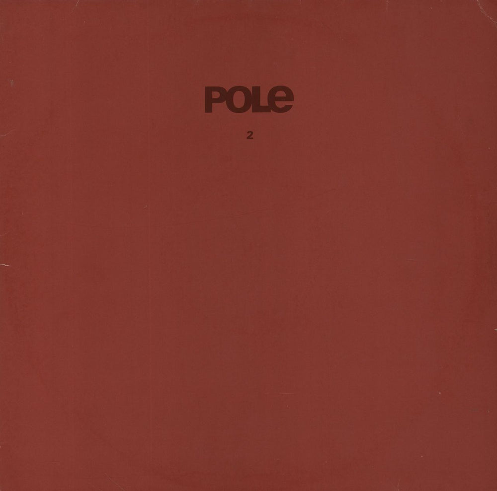 Pole 2 German 2-LP vinyl record set (Double LP Album) KIFF014