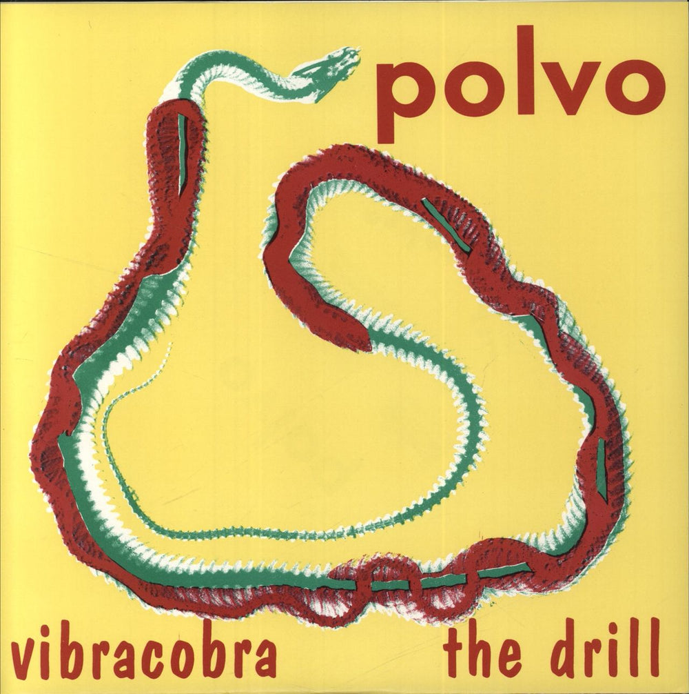 POLVO Vibracobra - Pink Vinyl US 7" vinyl single (7 inch record / 45) ROCK6066-7