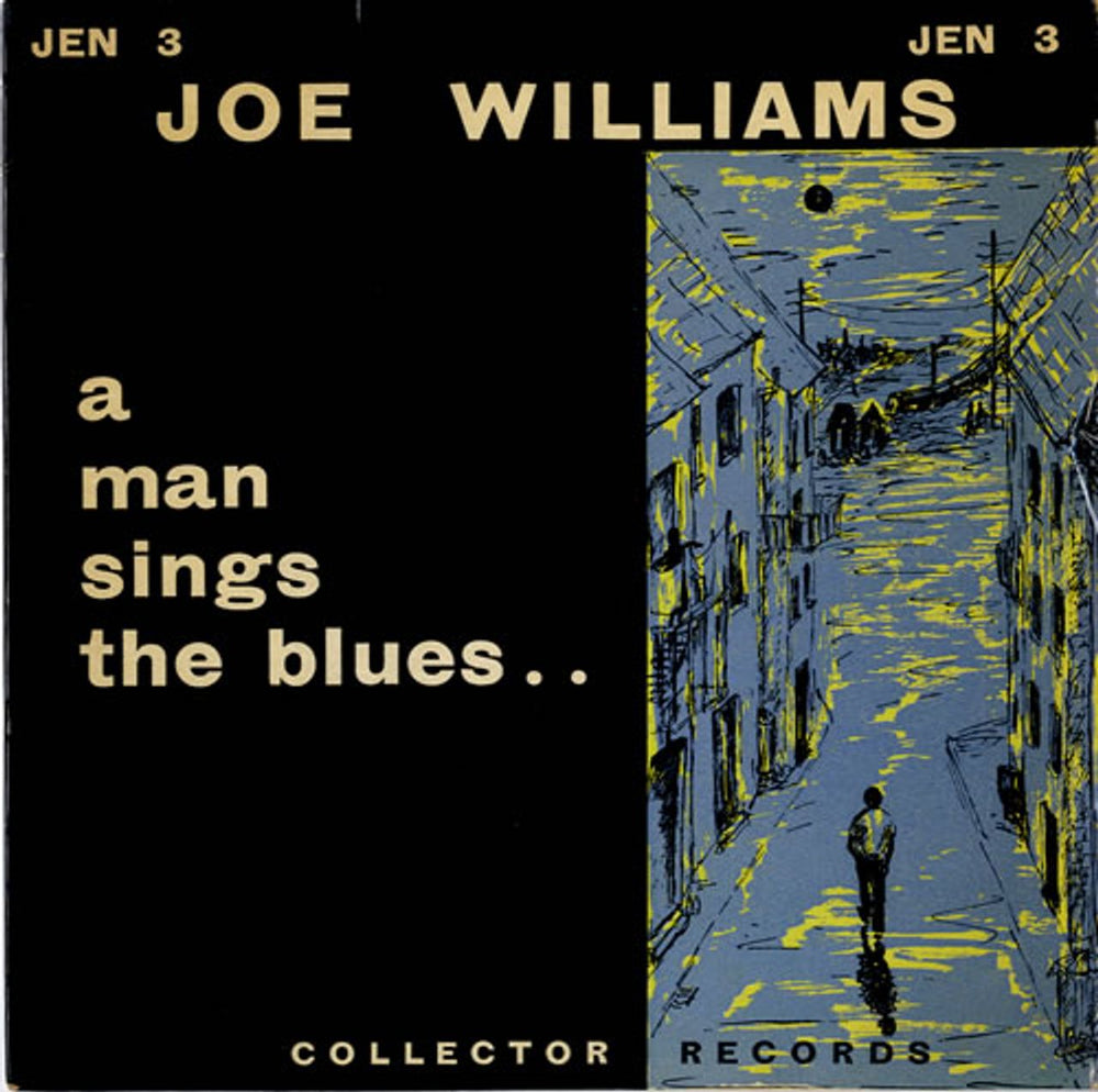 Poor Joe Williams A Man Sings The Blues ... UK 7" vinyl single (7 inch record / 45) JEN3