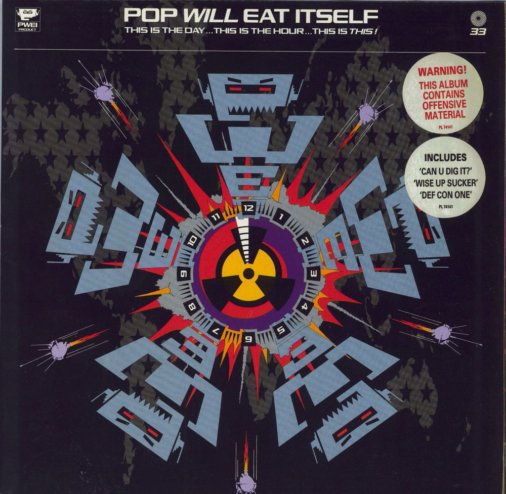 Pop Will Eat Itself This Is The Day...This Is The Hour...This Is This! UK vinyl LP album (LP record) PL74141