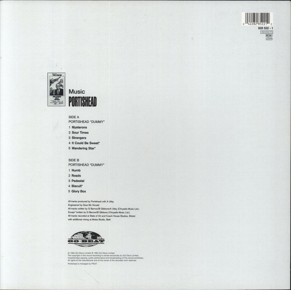 Portishead Dummy - 180 Gram - EX UK vinyl LP album (LP record) 042282852212