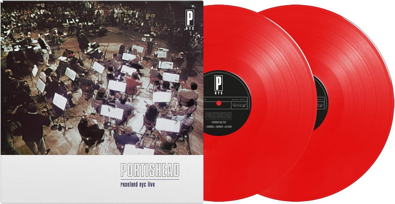 Portishead Roseland NYC Live - Remastered Red Vinyl + Poster