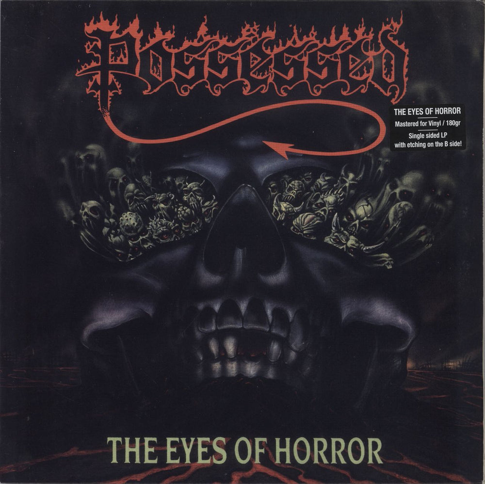 Possessed The Eyes Of Horror - 180g UK 12" vinyl single (12 inch record / Maxi-single) 19075956961