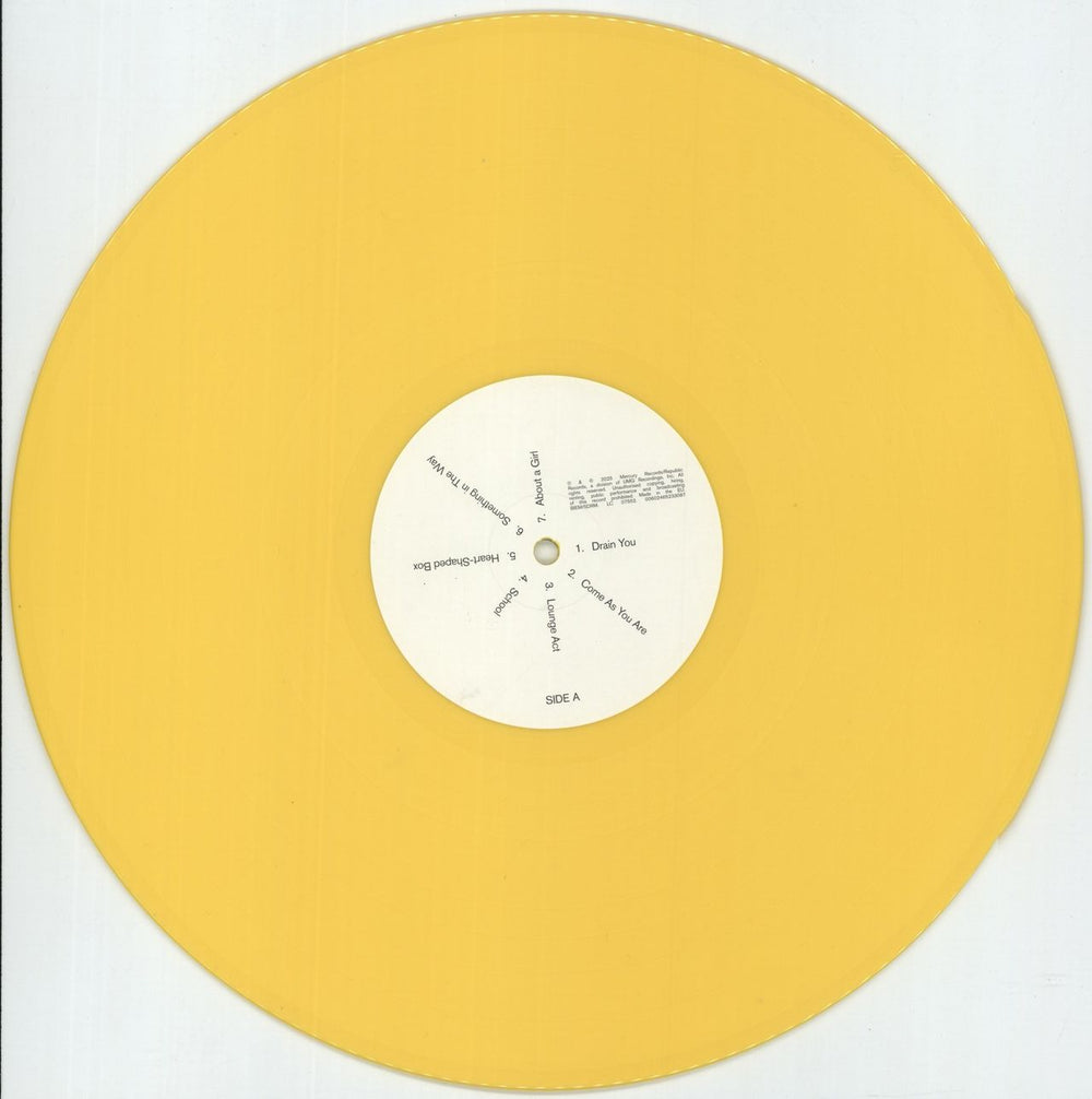 Post Malone Tribute To Nirvana - Yellow Vinyl - RSD25 US vinyl LP album (LP record) 4QXLPTR878736