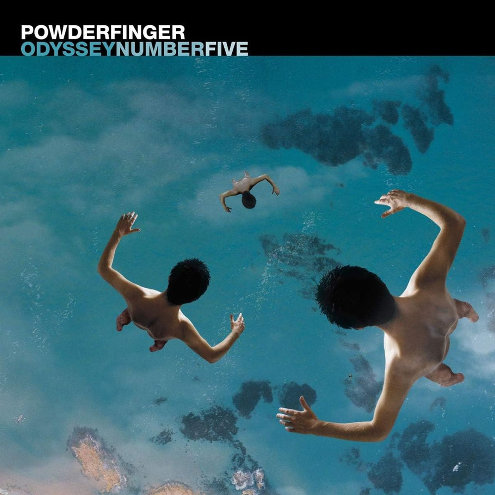 Powderfinger Odyssey Number Five - Blue & Clear Vinyl - Sealed Australian 2-LP vinyl record set (Double LP Album) 0891040 / 0882306